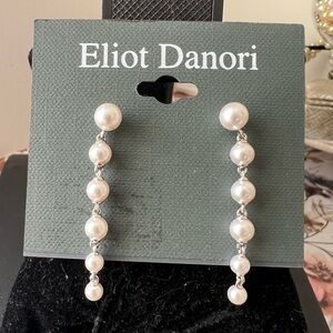 Eliot Danori Faux Pearl Earrings B3